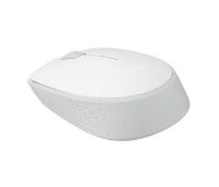 Miška LOGITECH M171, optički, bežični, beli