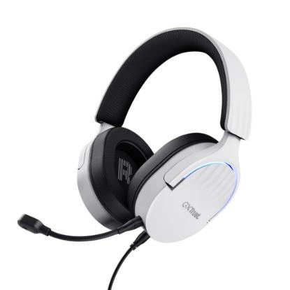 Slušalice TRUST GXT 490W Fayzo, 7.1, RGB, USB, bijele