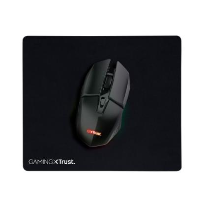 Miška TRUST i podloga za Miška GXT 112 Felox, RGB, optički, bežični, 4800dpi, črni