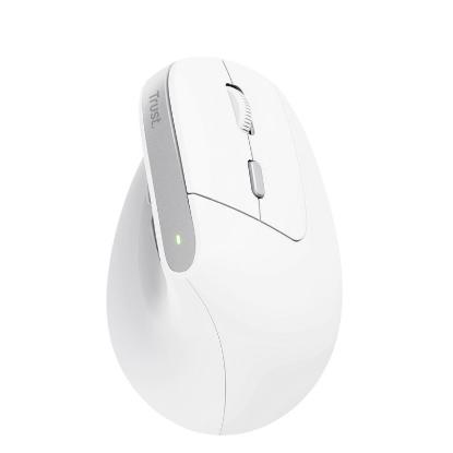 Miška TRUST Bayo II Wireless, optički, bežični, 2400dpi, beli
