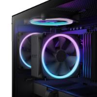 Cooler NZXT T120, za Intel i AMD, RGB, crni