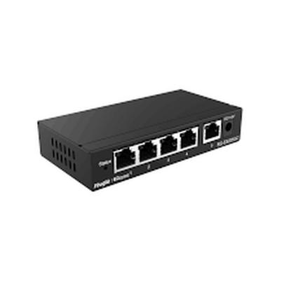 Switch RUIJIE-REYEE RG-ES205GC, 10/100/1000 Mbps, 5-port, crni