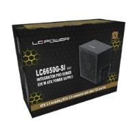 Napajlnik 650W LC Power Integrator Pro LC6650G-SI V3.1, 80+ Gold, modularno, črno