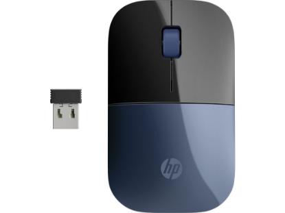 Miška HP Z3700, optički, bežični, 1200dpi, modri