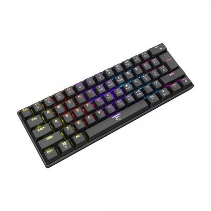 Tipkovnica WHITE SHARK GK-2022 Shinobi, RGB, crveni switch, mehanička, UK layout, črna, USB