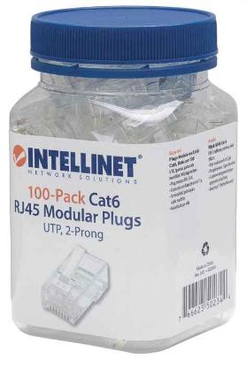 UTP konektor INTELLINET Cat6 RJ45 Modular - 100 Kom