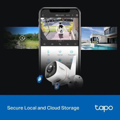 Mrežna nadzorna kamera TP-LINK Tapo C325WB, 2K, vanjska, WiFi, senzor pokreta, noćno snimanje, bijela