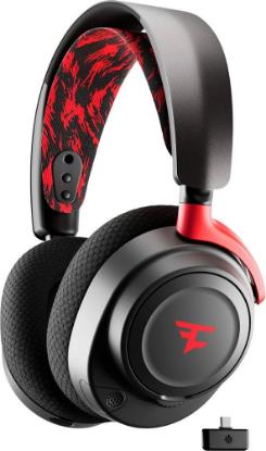 Slušalice STEELSERIES Arctis Nova 7 Faze Clan, bežične, crne