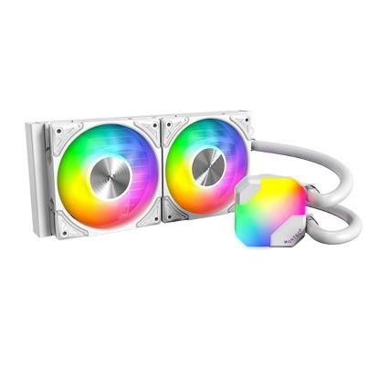 Vodno hlajenje MONTECH HyperFlow ARGB 240, za Intel i AMD, belo