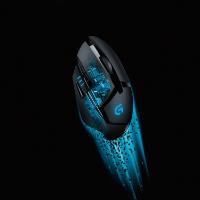 Miška LOGITECH Gaming G402 Hyperion Fury, DeltaZero, 4000dpi, črni, USB