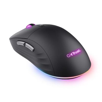 Miška TRUST GXT 926 Redex II Wireless, RGB, optički, bežični, 10000dpi, črni