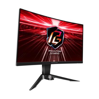 Gaming monitor 27" ASROCK PG27Q15R2A, QHD, VA, 165Hz, 1ms, 550cd/m2, FreeSync, ukrivljen, zvočnici, črni