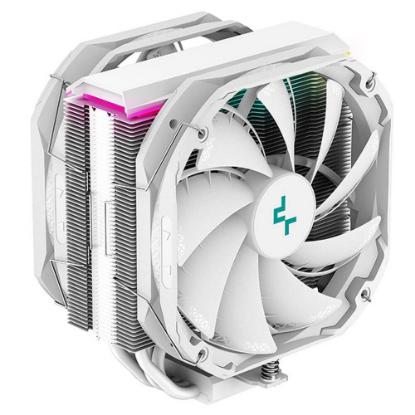 Hladilnik DEEPCOOL AS500 Plus, za Intel i AMD, beli