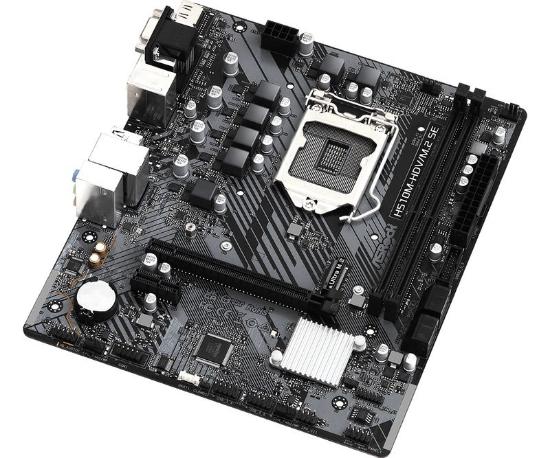 Matična plošća ASROCK H510M-HDV M.2 SE, Intel H470, DDR4, mATX, s. 1200 - 10/11gen procesorja