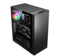 Ohišje MS ARMOR V500 gaming, MIDI, ATX, window, črno, bez napajalnika