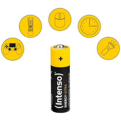 Baterije INTENSO AAA LR03, alkalne, 1.5 V, 1250 mAh, 24kom