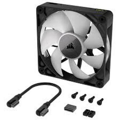 Ventilator CORSAIR iCUE LINK RX140 RGB, PWM, 140mm, 1700 okr/min, črni