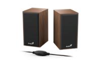 Zvočniki GENIUS SP-HF180, 2.0, 6W, smeđi