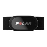 Heart rate monitor POLAR H10, crni