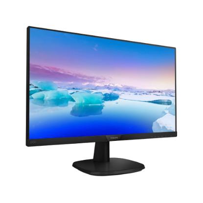 Monitor 23.8" PHILIPS 243V7QDAB, FHD, IPS, 5ms, 250cd/m2, 10.000.000:1, zvočnici, črni - razred energetske učinkovitosti A