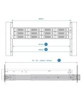 Rail kit QNAP Rail-B02, za rackmount modele