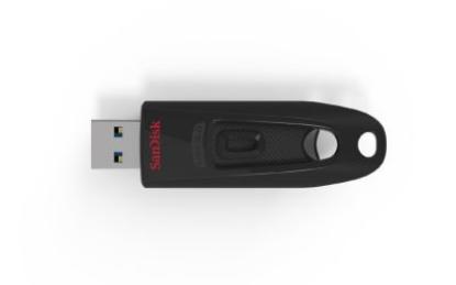 Memorija USB 3.0 FLASH DRIVE, 32GB, SANDISK Ultra, SDCZ48-032G-U46, crni