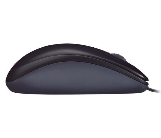 Miška LOGITECH M90, optički, črni