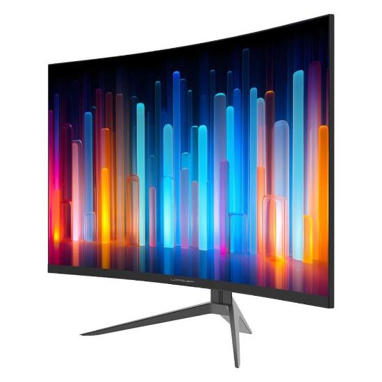 Gaming monitor 31.5" LC POWER LC-M32-QHD-165-C-V2, QHD, VA, 165Hz, 1ms, 300cd/m2, FreeSync, ukrivljen, črni