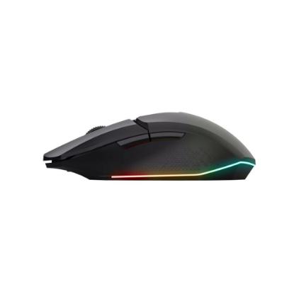 Miška TRUST GXT 110 Felox, RGB, optički, bežični, 4800dpi, črni
