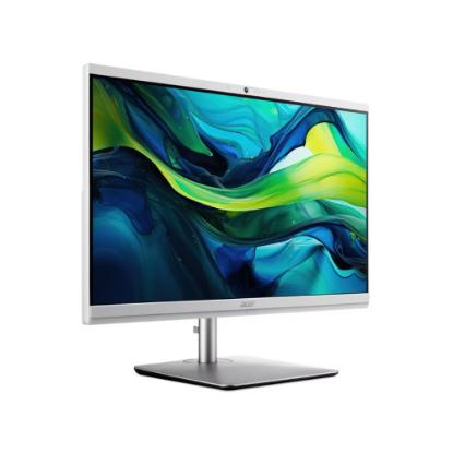 Računalo AiO ACER Aspire C24 DQ.BM4EX.001 / 23,8" FHD IPS, Core Ultra 5 125U, 16GB, 1TB SSD, Intel HD Graphics, WiFi, tipkovnica, miš, bez OS, bijelo