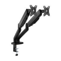 Stalak za monitor SBOX LCD-S024-2, stolni, do 32", za 2 monitora, crni