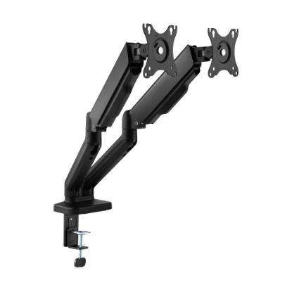 Stalak za monitor SBOX LCD-S024-2, stolni, do 32", za 2 monitora, crni