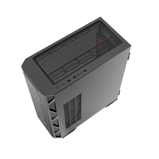 Ohišje BIT FORCE GIANT ARGB-TM4, E-ATX, RGB, črno, window, bez napajalnika