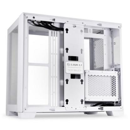 Kućište LIAN LI O11 Dynamic Mini Snow Edition, ATX, prozor, kaljeno staklo, bijelo, bez napajanja