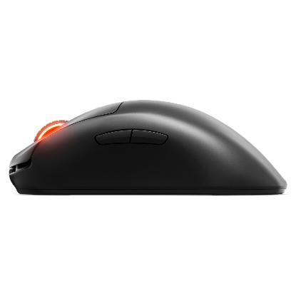 Miška STEELSERIES Prime Wireless Gaming Mouse, bežični, optički, RGB, 18000 CPI, mat črni, USB