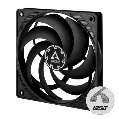 Ventilator ARCTIC P12 Slim PST, 120mm, PWM, 2100 okr/min, črni