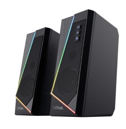 Zvočniki TRUST GXT 609 Zoxa, RGB, 6W, črni