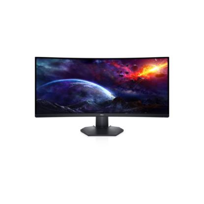 Monitor 34" DELL S3422DWG, WQHD, VA, 144Hz, 1ms, 400cd/m2, 3000:1, ukrivljen, črni