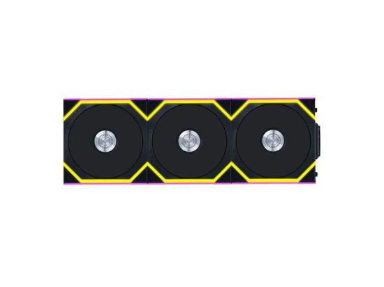 Ventilator LIAN LI UNI FAN SL Wireless, ARGB, 120mm PWM, 3-pack komplet + krmilnik, črni