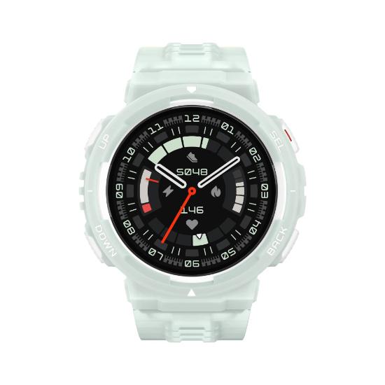 Pametni sat AMAZFIT Active Edge, 1.32", pametne obavijesti, zeleni