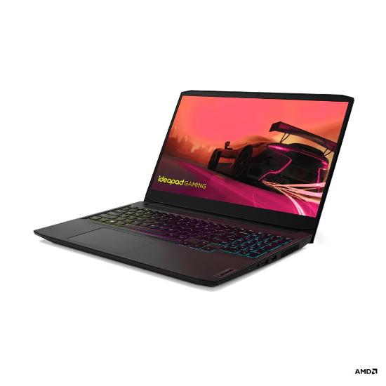 Laptop LENOVO IdeaPad Gaming 3 82K202CKSC / Ryzen 5 5500H, 16GB, 512GB SSD, nVidia GeForce RTX 2050, 15.6" FHD 144Hz IPS, bez OS, crni
