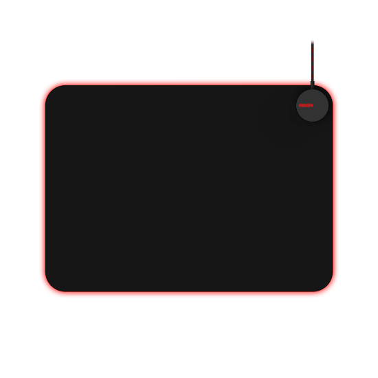 Podloga za miško AOC Agon AMM700 M, RGB, črna