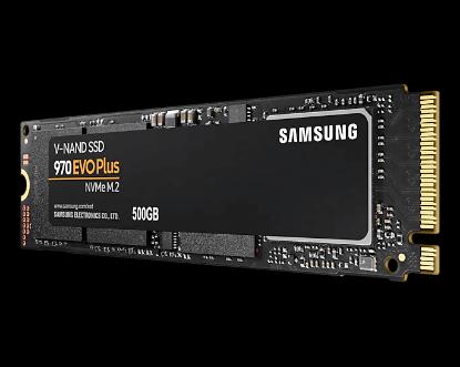 SSD 500GB SAMSUNG 970 Evo Plus NVMe M.2, MZ-V7S500BW, maks. do 3500/3200 MB/s