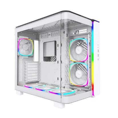 Ohišje MONTECH King 95 Pro, prozor, RGB, ATX, belo