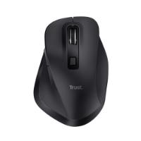 Miška TRUST Fyda Wireless Eco, optički, bežični, 2400dpi, črni