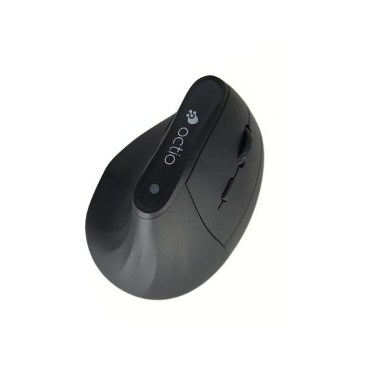 Miška OCTIO Ergo V100W, optički, bežični, BT,4000dpi, črni