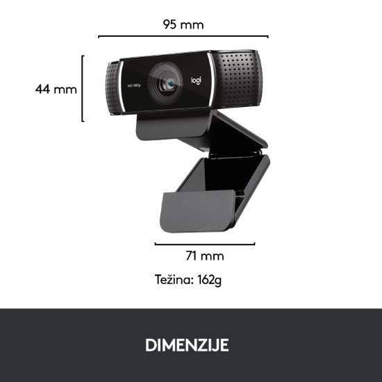 Web kamera LOGITECH HD WebCam C922 Pro Stream