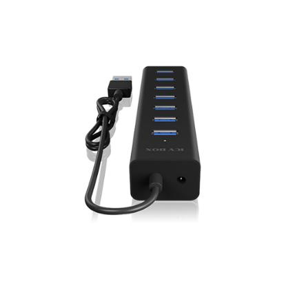 USB HUB ICY BOX IB-HUB1700-U3, USB-A na 7x USB-A 3.0