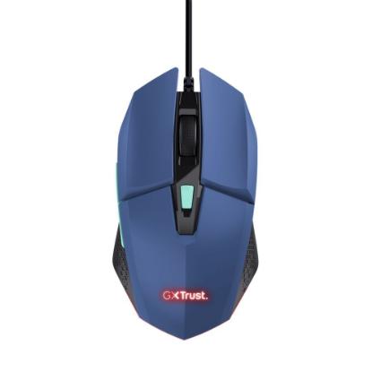 Miška TRUST GXT 109B Felox, RGB, optički, 6400dpi, modri