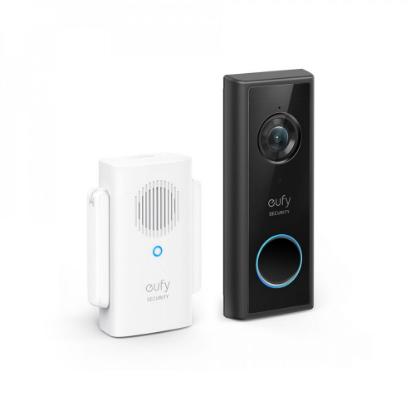 Pametno bežično zvono ANKER Eufy Doorbell Slim E8220311, FHD 1080p, WiFi, baterijsko, crno